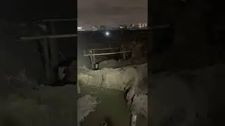 Рабочие осушают зеленый тоннель на ЗИЛе Часть 1