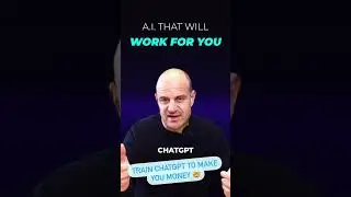 Train ChatGPT to go out and work for you... With NO TECH SKILLS required 🤯 #shorts