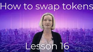 How to swap tokens using Solflare (Lesson 16 Web3 full course)
