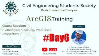 Hydrological Modelling | Watershed Delineation | Beginner GIS training in Nepali 