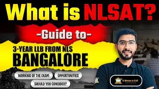 What is NLSAT? I Scope and Opportunities I NLSAT 2025 I NLSIU Bangalore I Keshav Malpani