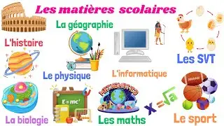 Apprendre les matières scolaires .
