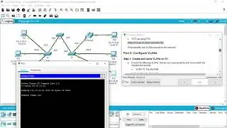 3.3.12 Packet Tracer: Configuración de redes VLAN - VLAN CONFIGURATION - CCNA.V7.0