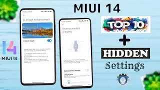 MIUI 14 Top 10+ Hidden Settings - Miui 14 New Hidden features | Miui New Features