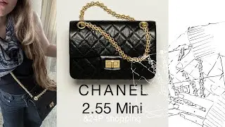 CHANEL 2.55 Mini - is this the only CHANEL bag you need..? unboxing, review and 24p shopping.