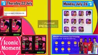 WHAT'S COMING ON THURSDAY AND MONDAY IN PES 21 MOBILE||CONFIRMED REWARDS AND EVENTS