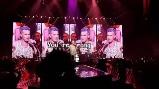 Strong - Robbie Williams LIVE at Unipol Arena - XXV Tour (Bologna, 20.01.2023)