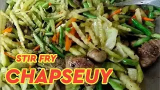 STIR FRY CHAPSEUY ASMR #shorts