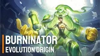 New Skin | Burninator - Evolution Origin | Heroes Evolved | NetDragon