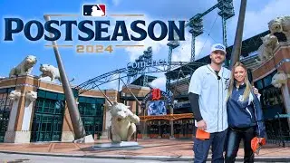 INSIDE FIRST DETROIT TIGERS HOME PLAYOFF GAME IN 10 YEARS!! (MLB PLAYOFF VLOG)