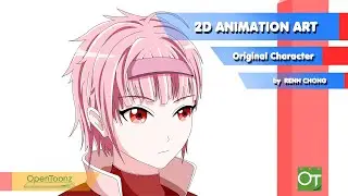 [OpenToonz] Digital 2D Animation Speed Drawing
