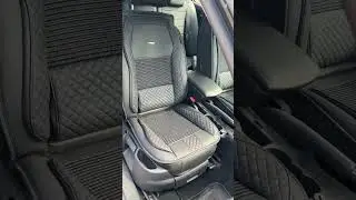 Накидки на передние сиденья 2шт 3D "PREMIUM" Lint - черные