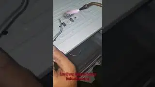 las evap kulkas ketusuk obeng