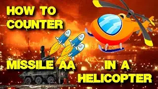 Helicopter VS Missile AA - War Thunder