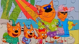 KID-E-CATS - Sea Adventures of Cookie, Candy and Pudding | Puzzles for kids | Sunny Yellow