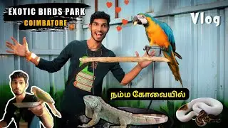 😍😍 Coimbatore Tourist Places | Exotic Birds Park Coimbatore | Kookie Land Mettupalayam