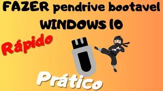 como fazer pendrive bootavel windows Rápido e Prático!