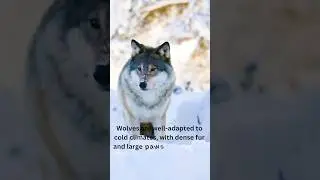 Snow wolf mystery #wolf #animal#shortsfeed #viral #youtubesearch  #wildlife