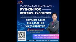 Statistical Data Analysis with Python for Research Excellence