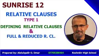 Sunrise 12::Grammar::Defining Relative Clauses (Full and Reduced Relative Clauses)