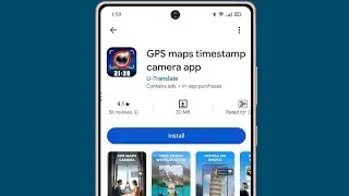 gpa maps timestamps camera app kaise use kare || how to use gps maps timestamps camera app