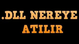 Oyunlarda DLL. Dosyası Nereye Atılır?
