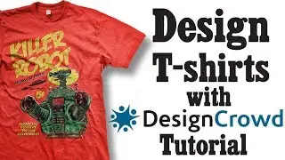 How to Design T-shirts With DesignCrowd