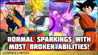 Normal Sparkings With Most Broken Abilities In Dragon Ball Legends