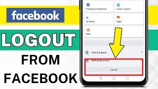 How To Logout from Facebook App Android