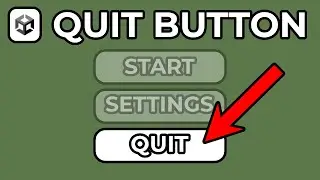 How To Make A Quit Button In Unity 6 - (Very Easy)