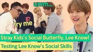 Stray Kids Leeknow trying to get Defconn's number! and Asking Have Lunch with Defconn's mother?!🤣