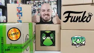 Unboxing Huge Funko Pop Haul - bad CHASE luck finally BROKEN !!