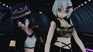 [ MMD  K/DA ]레이샤 LAYSHA - Chocolate Cream 【 Motion DL】
