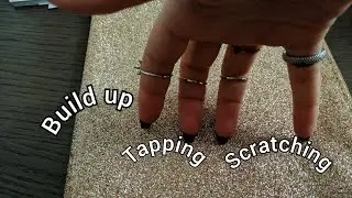 ASMR Build up Triggers and Scurrying up to the Camera