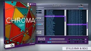 Chroma Riff: Loop Library for Stylus RMX & REX Formats