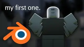 Fall | My First Roblox Blender Animation