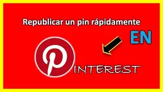 📌 Como REPUBLICAR Un PIN, imagen o publicación en PINTEREST