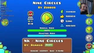 Nine Circles by Zobros 100% (Хайлайт со стрима)