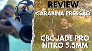 Review Tático: Carabina de Chumbinho CBC 5.5 Jade Pro Nitro