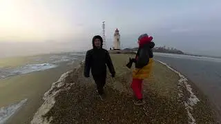 Токаревский маяк (Маяк Эгершельд торосы во Владивостоке