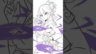 Kuki Shinobu fanart #kukishinobu #genshinimpact #animefanart