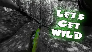 Mountain Biking with Insta 360 ONE R FlowState Stabilization | KONA Process 153 #shorts