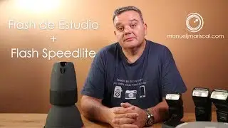 Flash de Estudio + Flash Speedlite