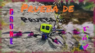 Montaje de dron FPV Probando a volarlo
