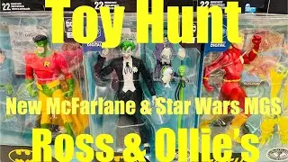 #ToyHunt Thursday! Ross x3! New Mcfarlane & Star Wars MGS! Ollie’s & Burlington Check! #cool #toys