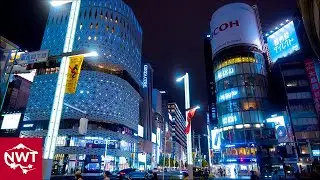 【4K HDR】Tokyo Ginza After The Rain, May 2021