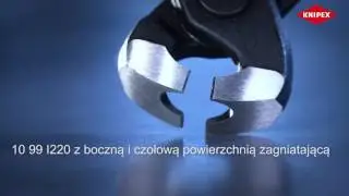 KNIPEX Szczypce do obejm z uchem 10 98 I220 / 10 99 I220