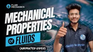 mechanical properties of fluids class 11 | fluid mechanics class 11