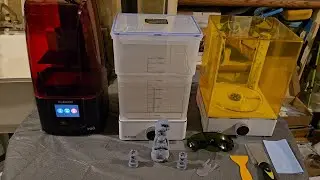 Mars 3 Pro Leveling, Setup, Wash & Cure, Safety Tips & some Prints