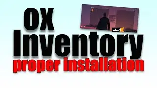 How to install Ox inventory Ox target Ox lib for esx legacy - explained step by step | fivem
